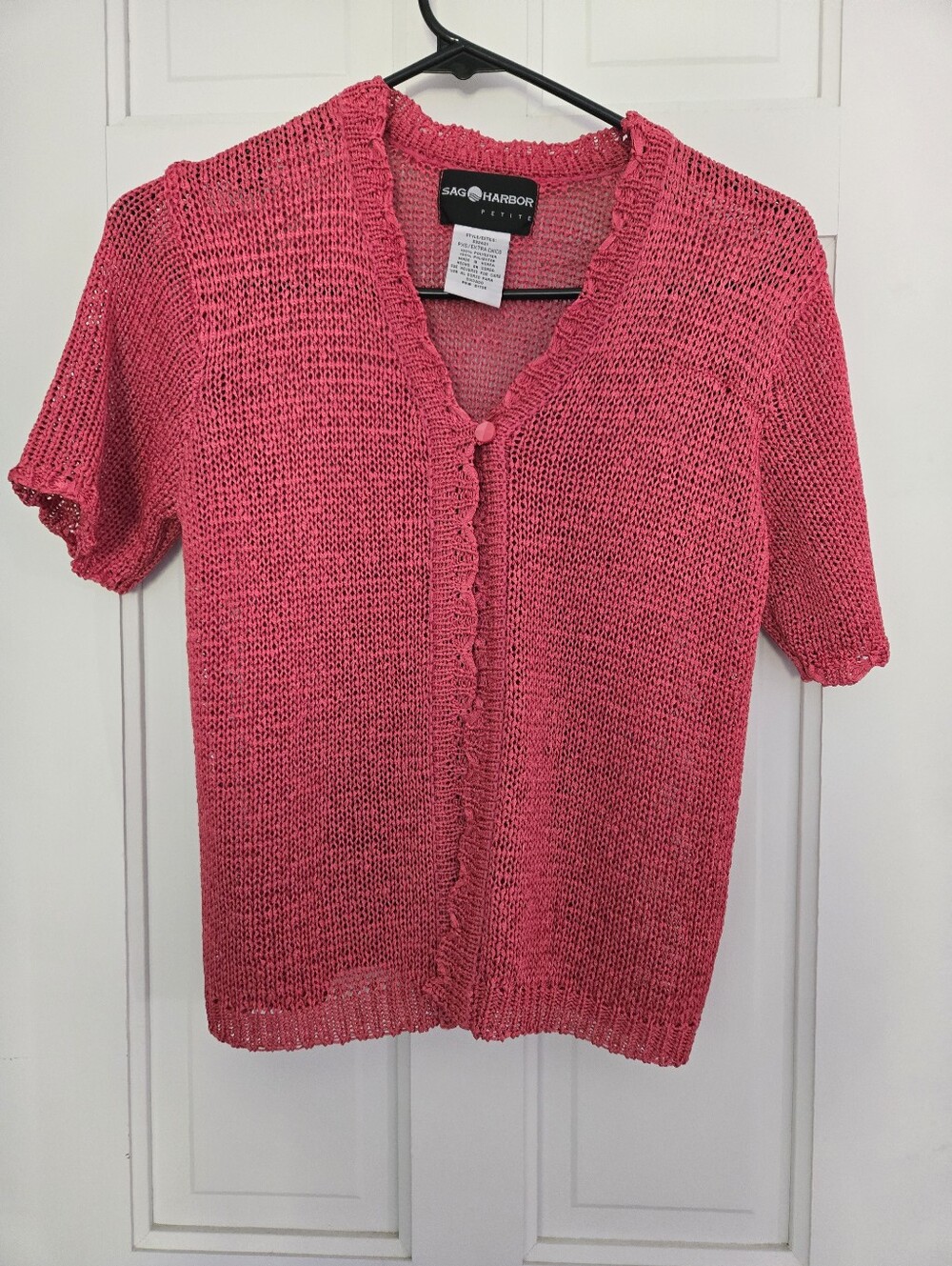 Sag Harbor Short Sleeve Sweater